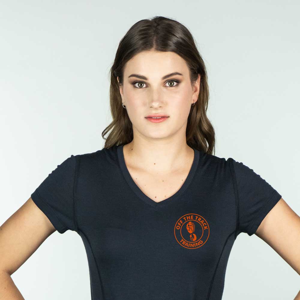 Ultra V Neck Tee - Off The Track Training