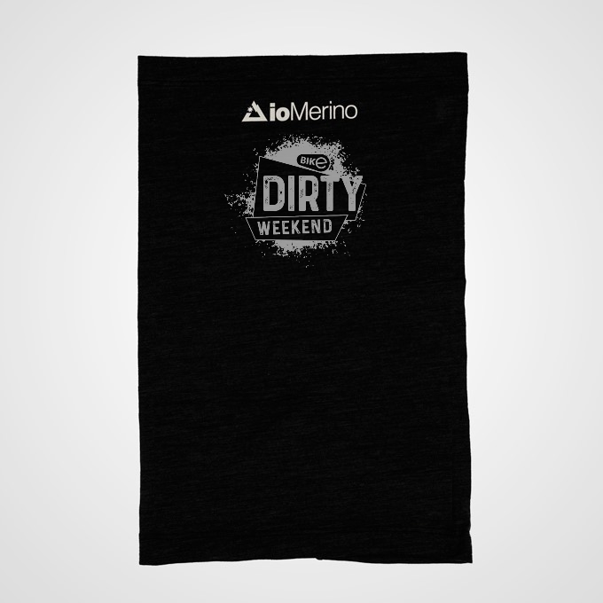 Shop Merino Wool Neck Warmer (BikeSA Dirty Weekend Edition) ioMerino