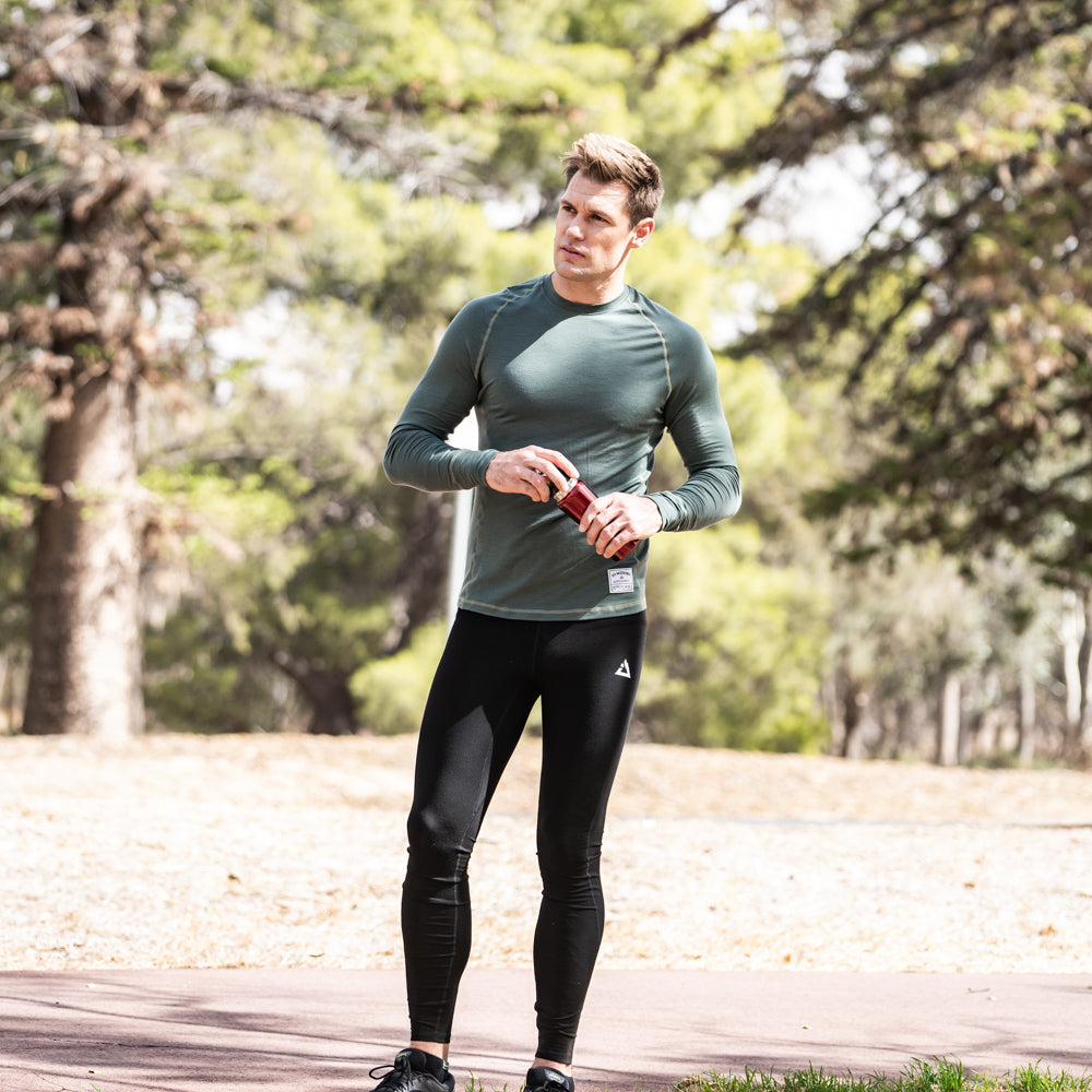 Mens merino leggings outlet